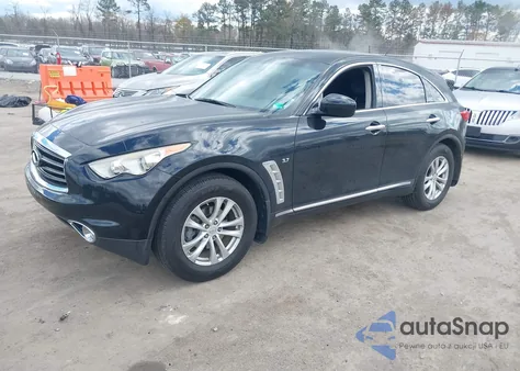 2014 Infiniti Qx70 from USA, damaged, VIN JN8CS1MU6EM451254